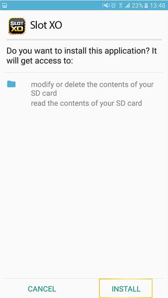 Download SlotXO สำหรับระบบ Android - Step 4