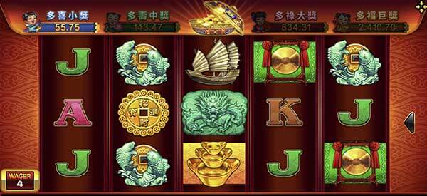Golden Dragon สัญลักษณ์ภายในเกม