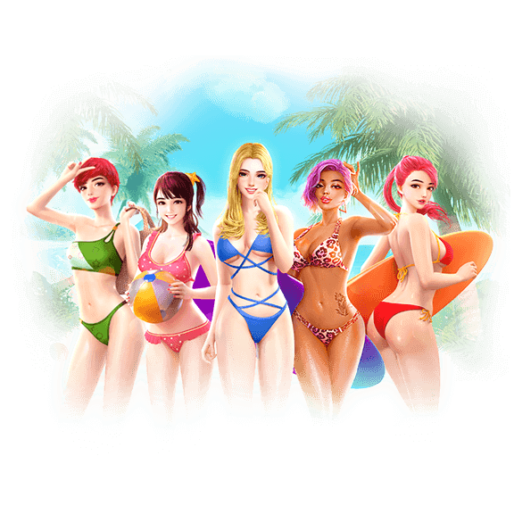 รูปแบบของเกม Bikini paradise