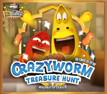 รีวิวเกมสล็อตCrazy Worm Treasure Hunt